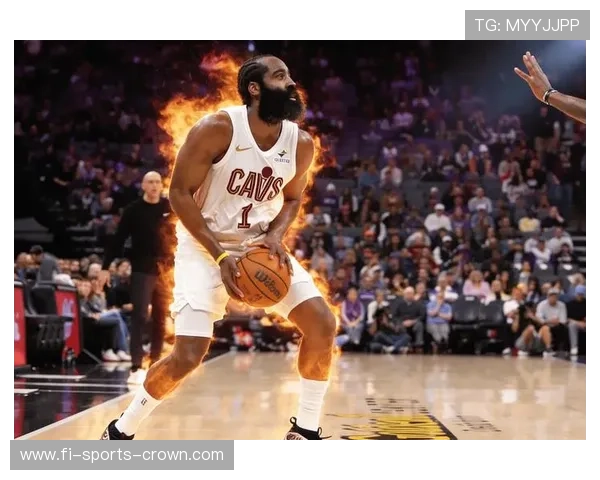 哈登突破拉开空档助火箭提升关键时刻得分效率